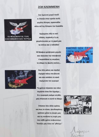 Δημιουργώ για την Κύπρο-Συγγραφή ποιήματος